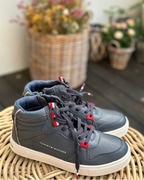 Tenisky dětské Tommy Hilfiger modré